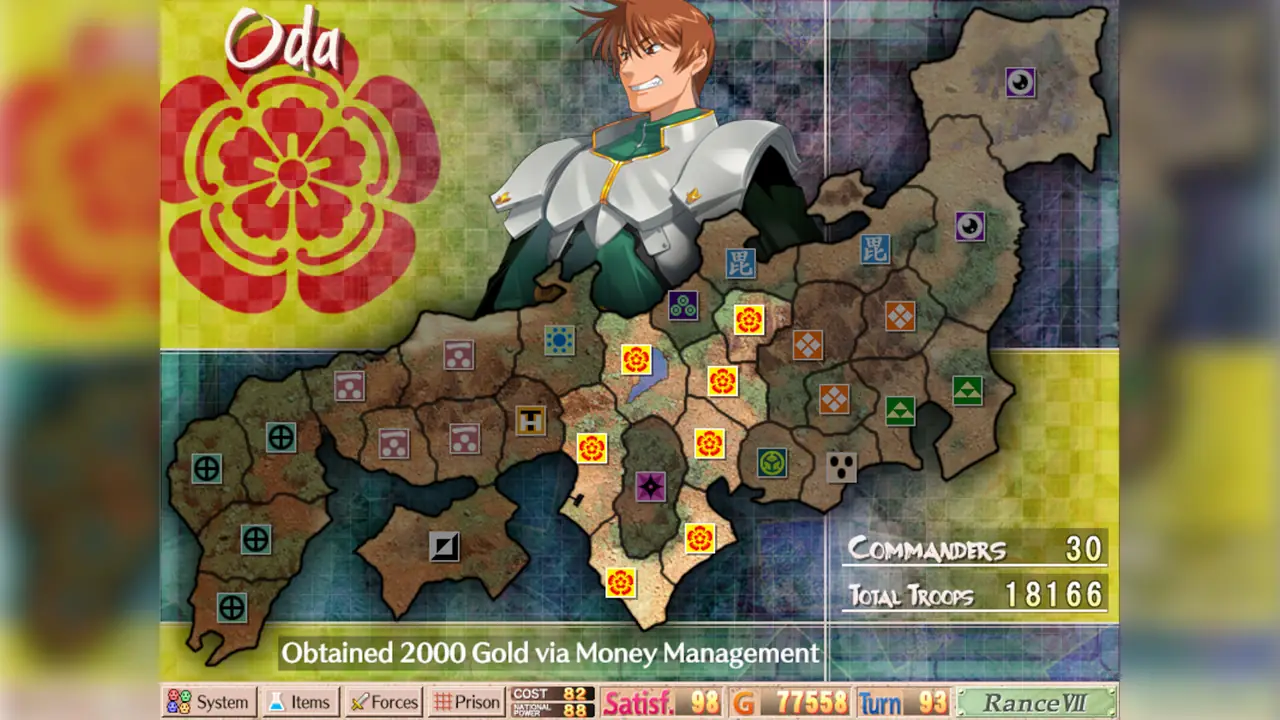 Sengoku Rance Beginner Guide: First 10 Turns (Steam)